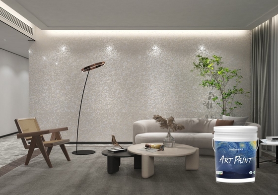 Buy Indoor Pearlescent Texture Wall Paint with metallic luster Colorful Fantasy Effect online manufacture