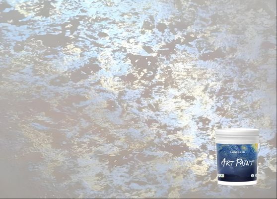 Buy Indoor Pearlescent Texture Wall Paint with metallic luster Colorful Fantasy Effect online manufacture