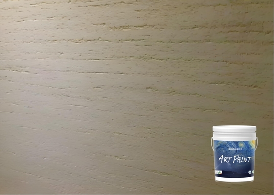 ซื้อ สีทาผนังลาย Mondo Travertine ลายริบบิ้นเหมือนหิน Travertine ทนทานต่อคราบ ทำความสะอาดง่าย การผลิตออนไลน์