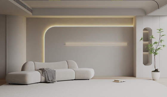 comprar Pintura de pared de textura brillante mate Minimalista de piedra microcristalina y efecto de superficie de arena natural Fabricación en línea