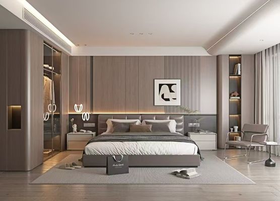 satın al CE Sertifikalı Modern Tüm Ev Özel Mobilya İtalyan Minimalist Dolaplar Çevrimiçi üretim