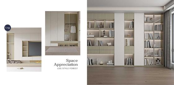 kaufen Massivholz MDF angepasst in Garderobe Designs mit integrierten Griff Online-Herstellung