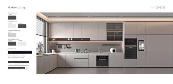 comprare Arredamento per cucina modulare per cucina unità di lavanderia fabbricazione online