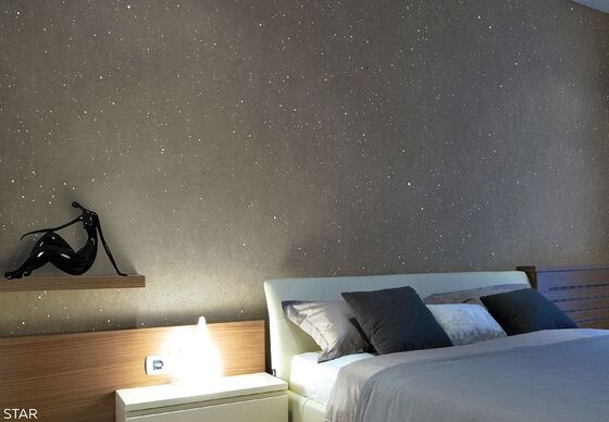 comprar Pintura de parede de textura de céu estrelado com efeito de brilho para pintura empreiteiro de hotéis de luxo mansões Fabricação em linha