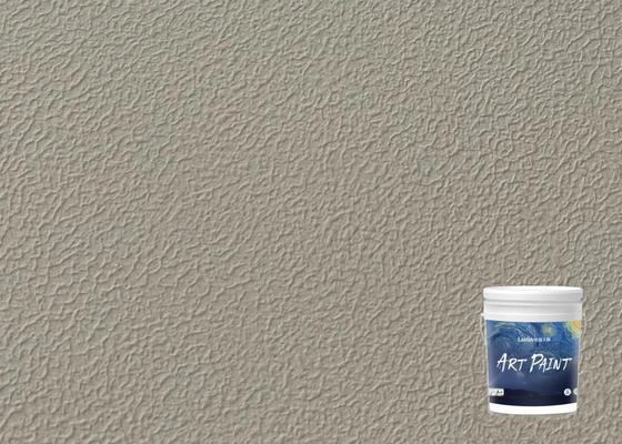 5kg Eggshell Exquisite Pure Color Textured Interior Paint For Wall Decoration