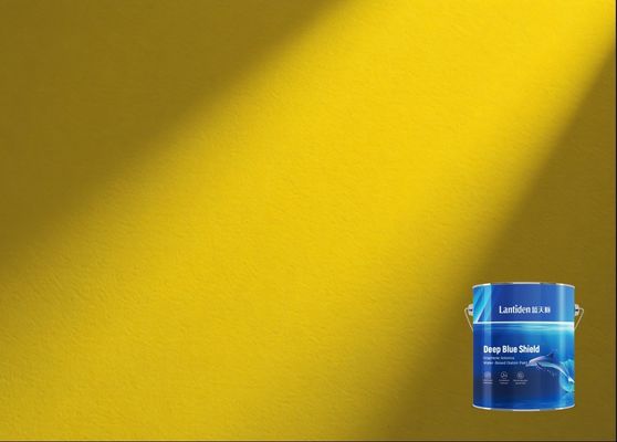 5kg Deep Blue Shield Interior Wall Paint Graphene Antiviral Level I Antibacterial Scrub Resistant