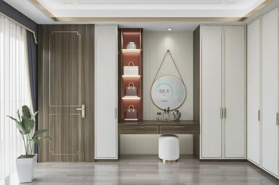 Luxury Modern Custom Made Built In Wardrobes With Organizer System