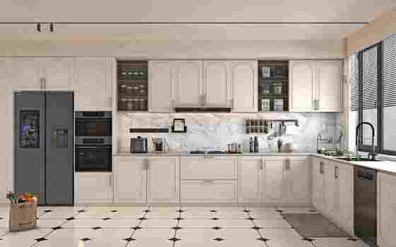 Custom Cabinetry Flat‑panel ENF grade for Canada Mexico bespoke Kitchen Cabinet system